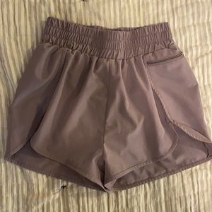 Lavender Running Shorts